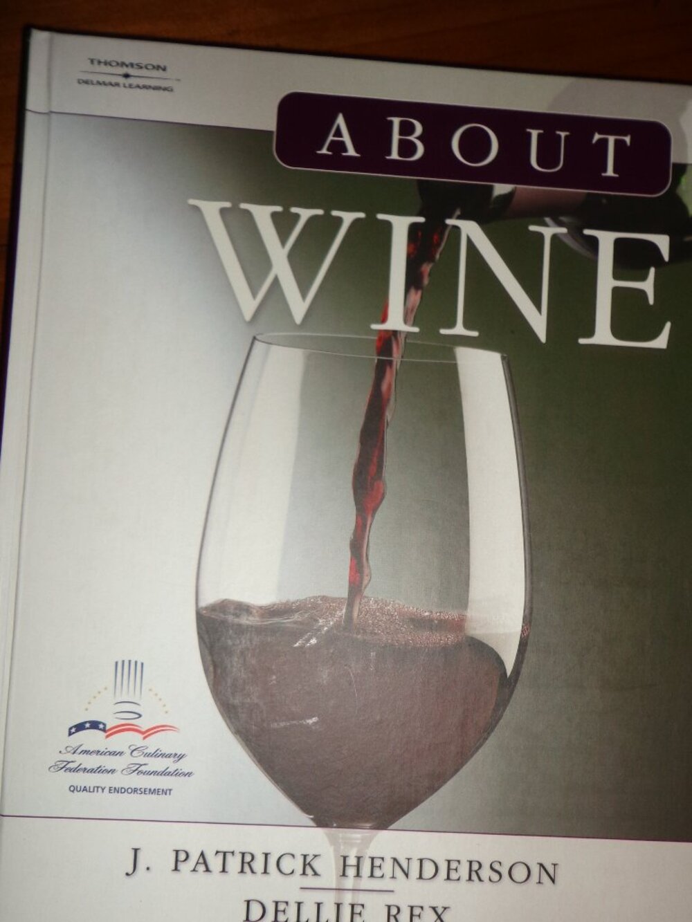 NEW Hardcover Book ABOUT WINE